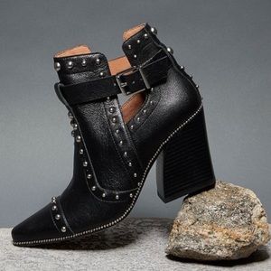 Antonio Melani Westley Studded Leather Ankle Boot